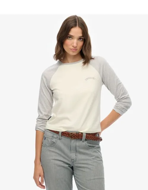 Essential Logo Long Sleeve Baseball Top