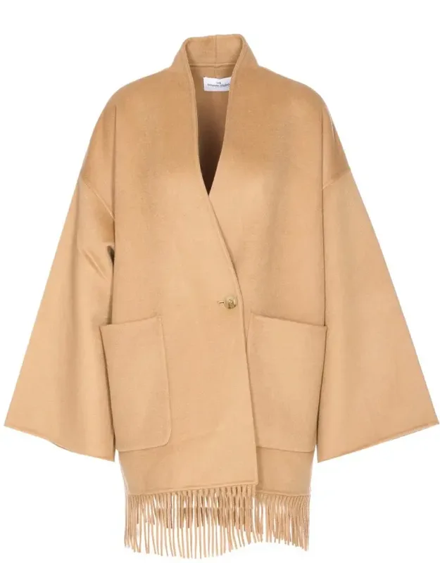The Dynamis Studio Coat - V-neck, Long Sleeves