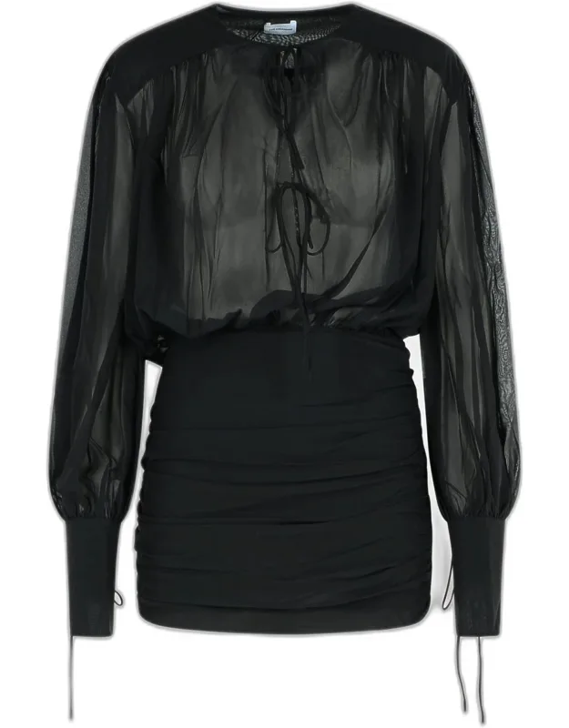 Silk Mini Dress