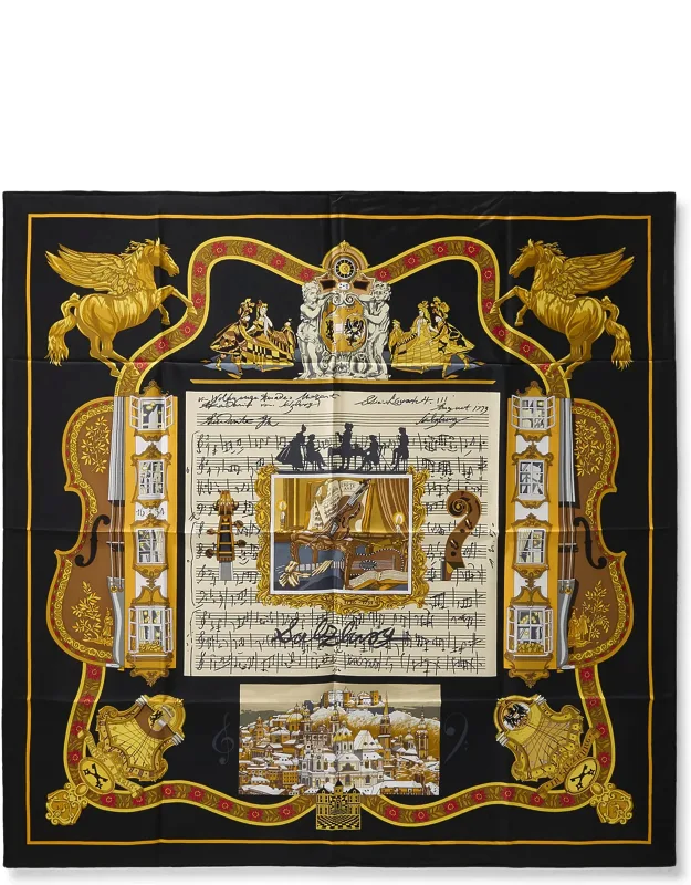 'son Ceng Pearly Silk Scarf 90'