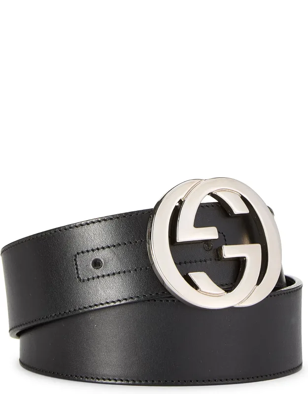 Leather Interlocking Belt