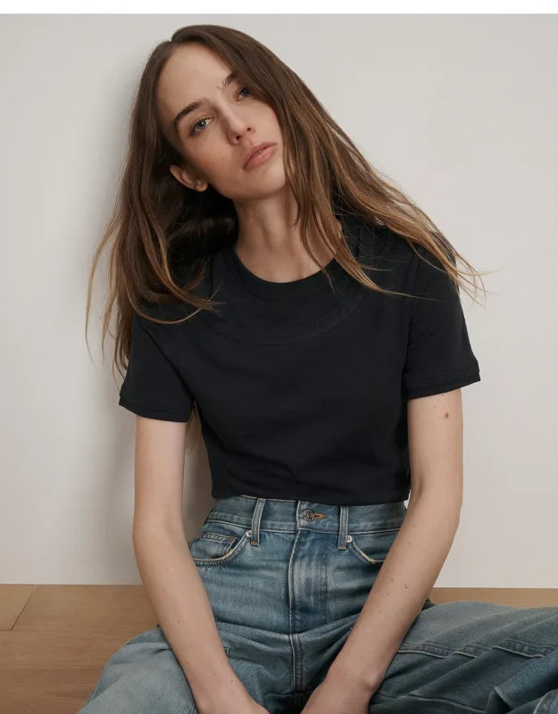 Damian Double-collar T-shirt