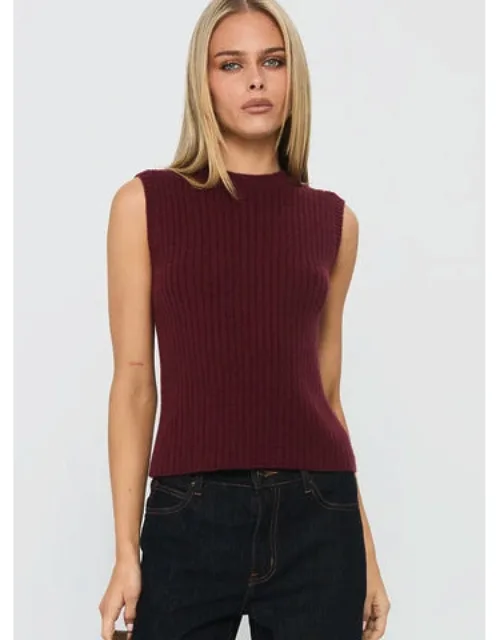 Rib Sleeveless Top