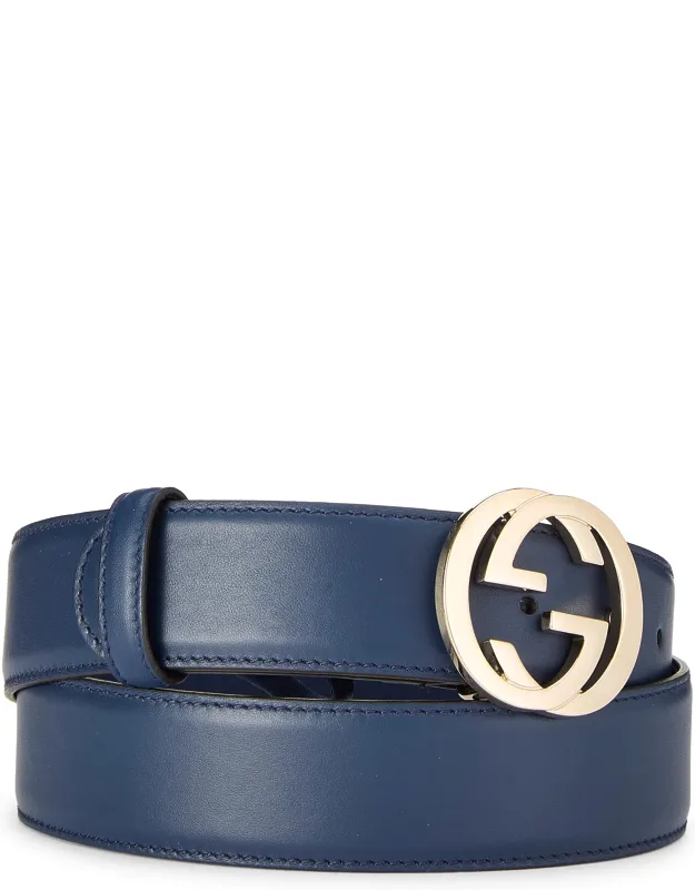 Leather Interlocking Belt