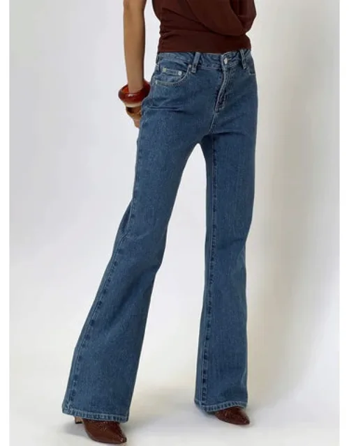 Magic Mirror Mid Rise Bootleg Jeans