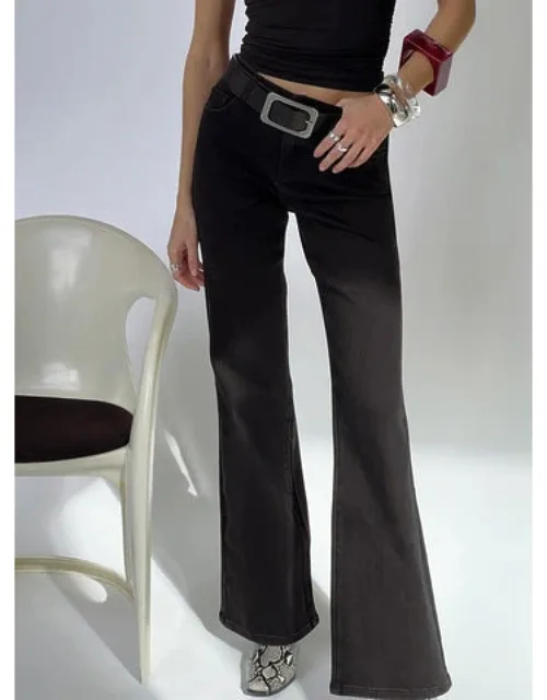 Magic Mirror Mid Rise Bootleg Jeans