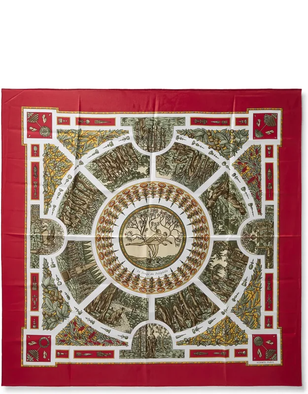 'le Songe De Poliphile Silk Scarf 90'
