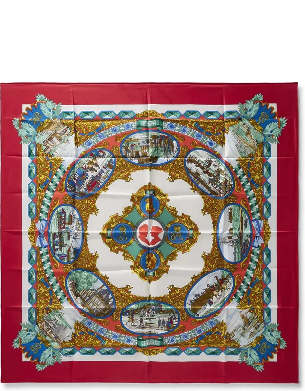 L'entente Cordiale Silk Scarf