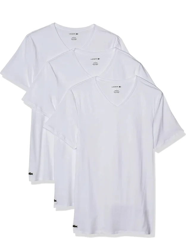 T-shirt Essentials 3 Pack 100% Cotton Slim Fit V-neck