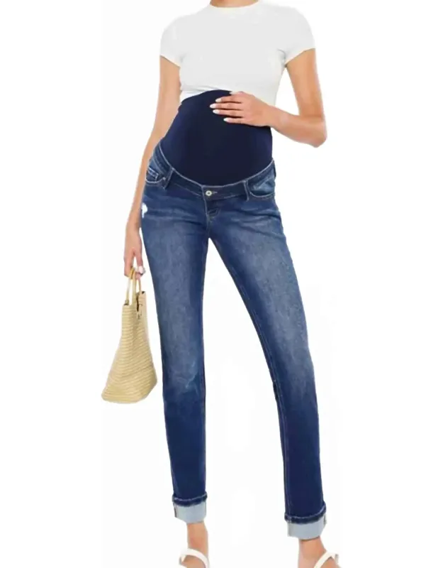 Maternity Straight Fit Jeans