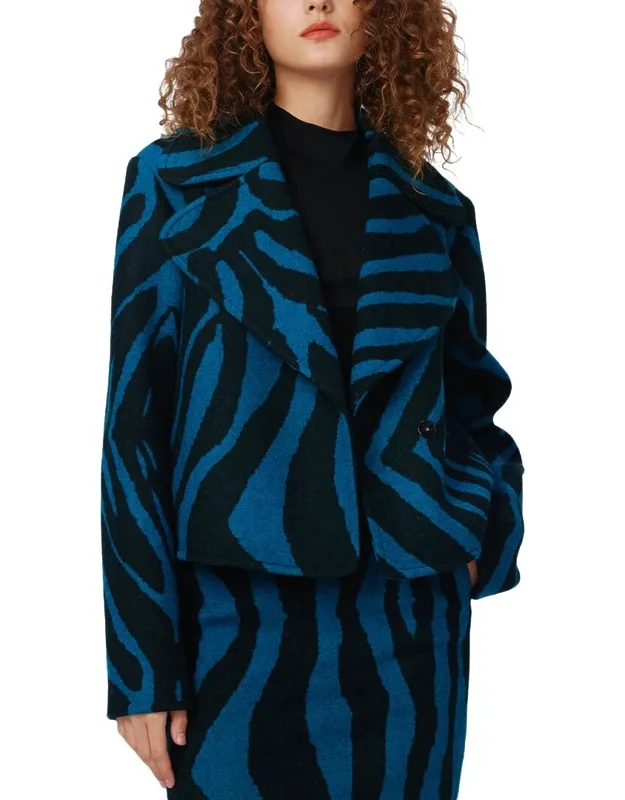 Wool-blend Coat