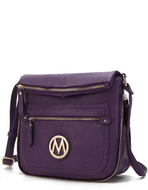 Luciana Vegan Leather Crossbody Handbag