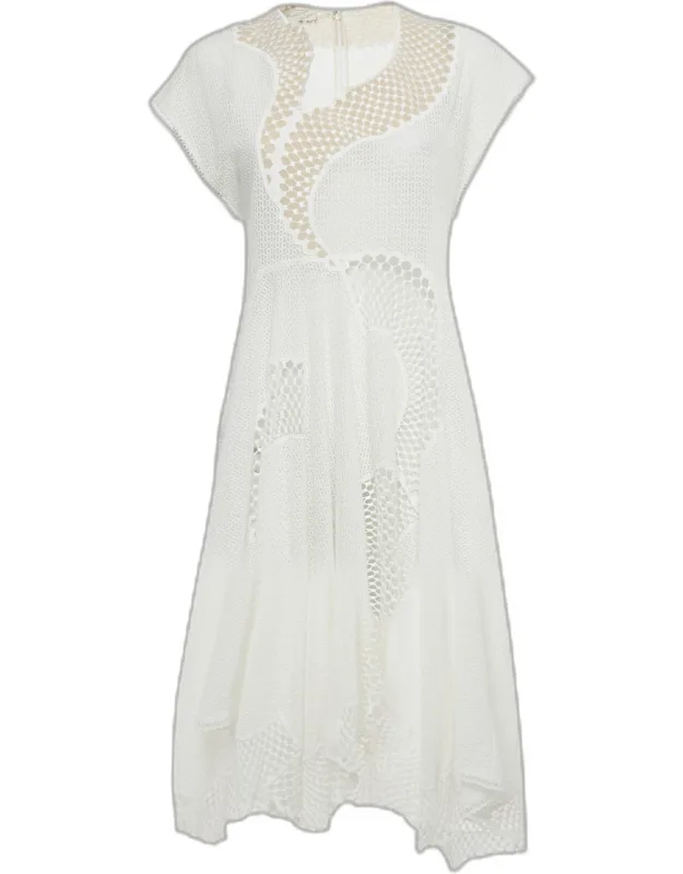 Lace Asymmetric Dress