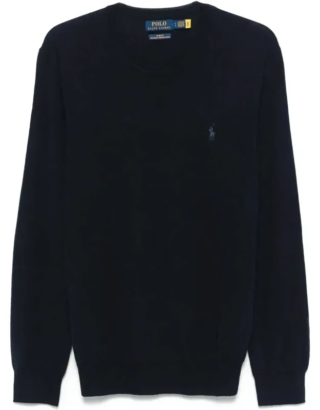 Lightweight Wool Crew-neck Pullover