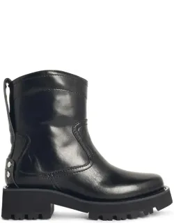 Ganni Synthetic Boots Slip-on Fit, Back Eyelets