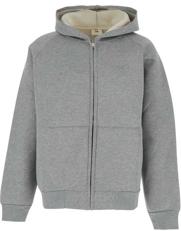 Hoodie With Dropped Shoulders In Neoprene