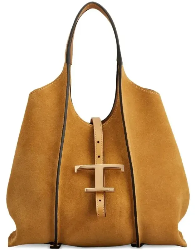 Timeless Mini Shopping Bag In Suede