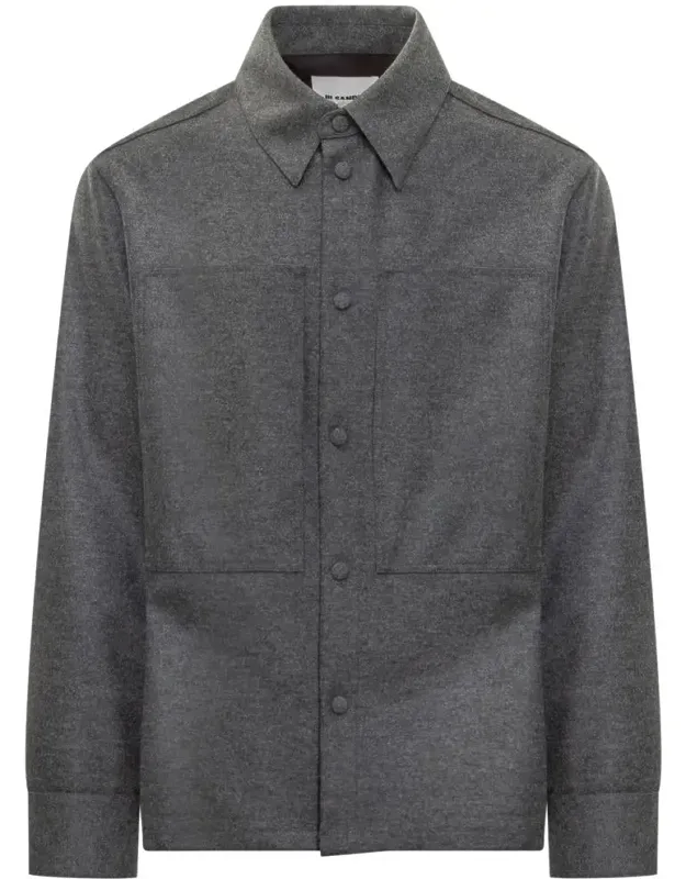 Wool Jacket With Buttons