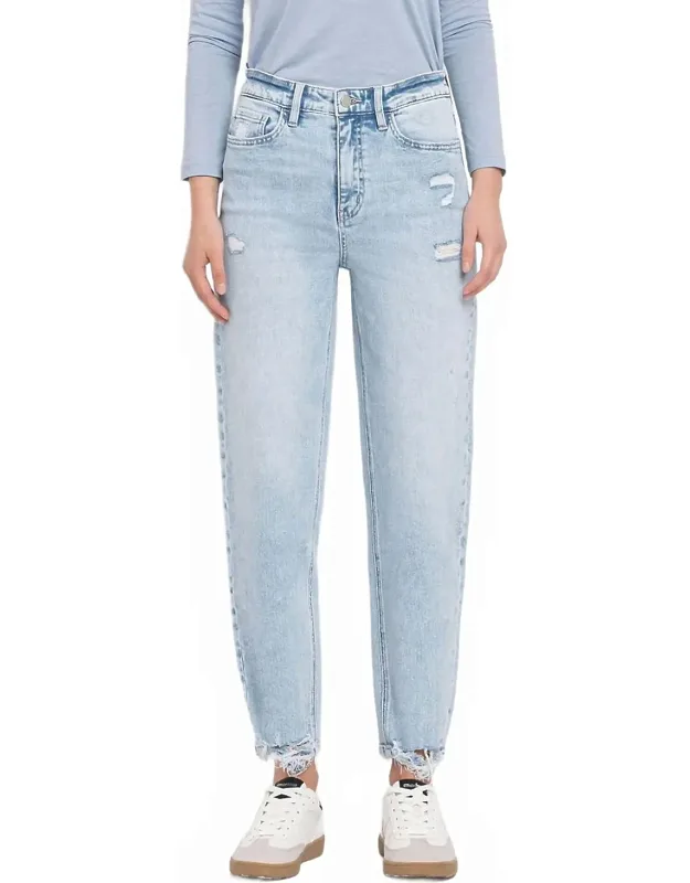 Super High Rise Barrel Leg Jeans