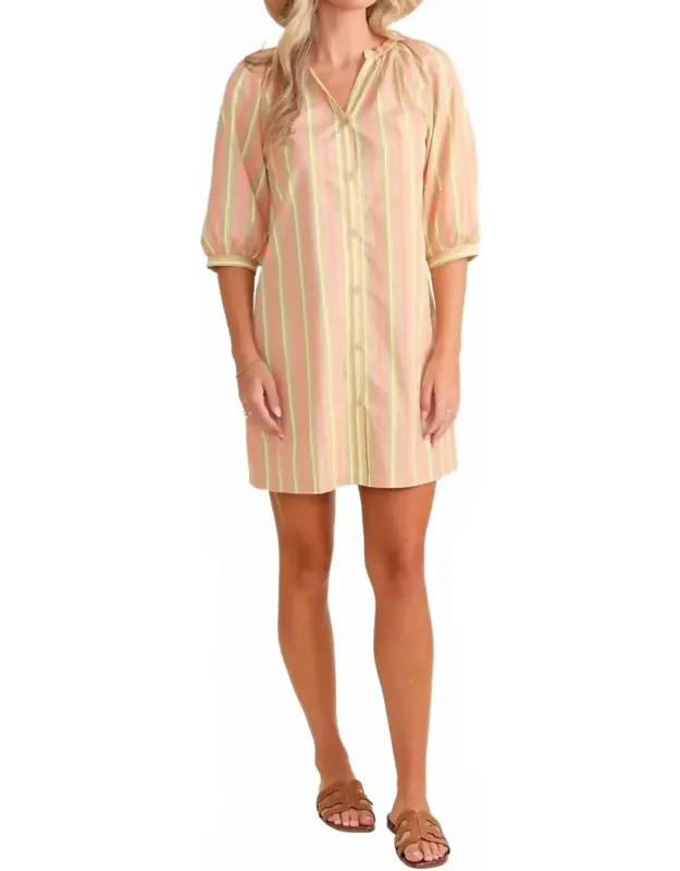 Desert Stripe Dress