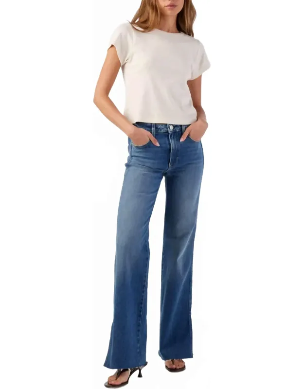 Georgia Split Flare Jeans