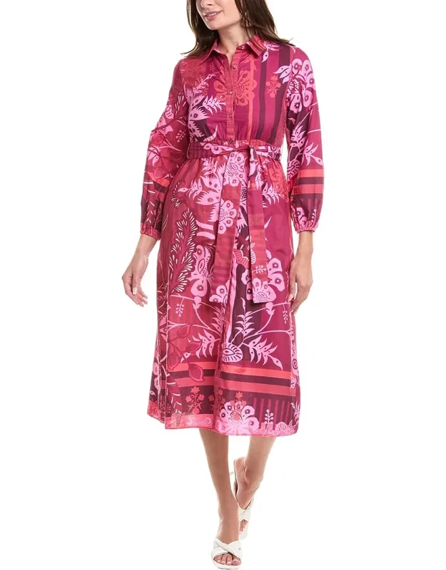 Balloon Sleeve Shirtdress