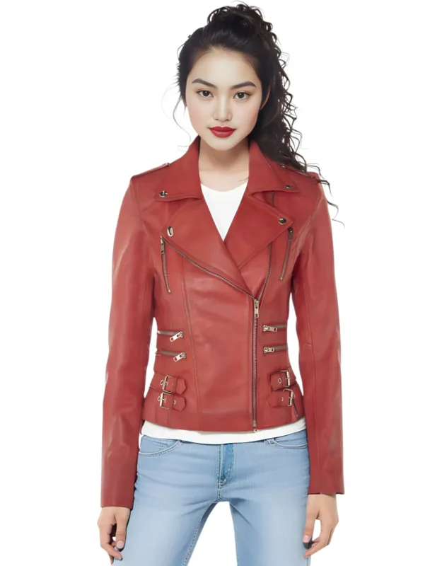 Leather Biker Jacket