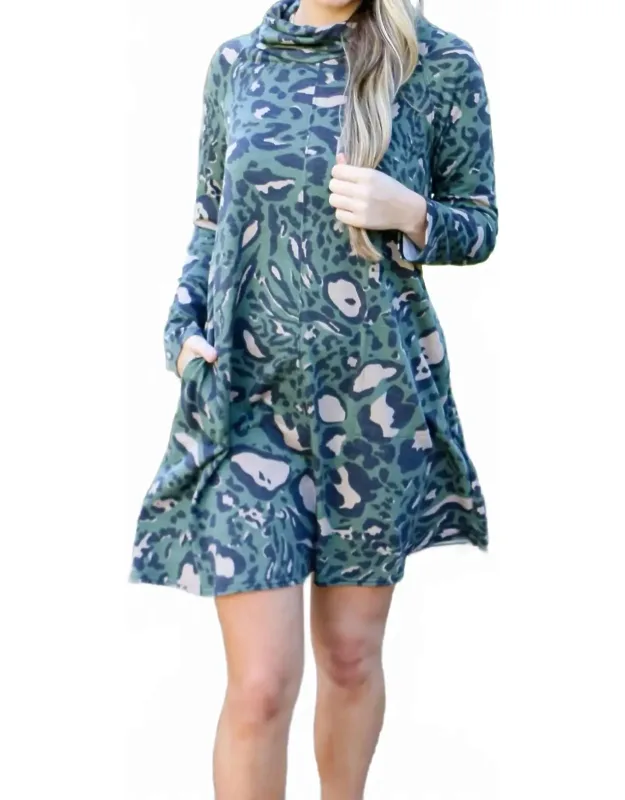 Irresistible Moments Leopard Mini Dress