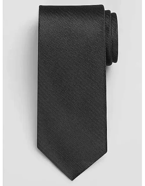 Narrow Woven Chevron Tie