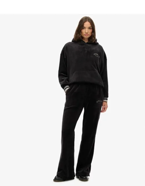 Country Club Velour Straight Joggers
