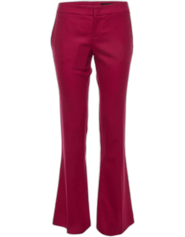 Wool Flared Trousers