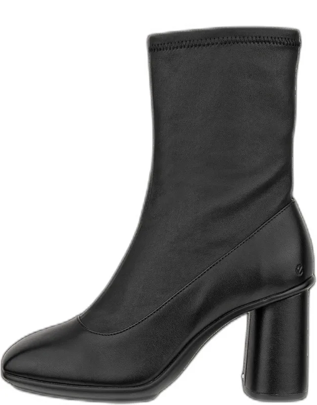 Sculpted Alba 65 - Leather Mid-cut Heel Boot