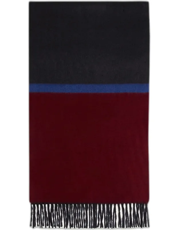 Colorblock Cashmere Scarf