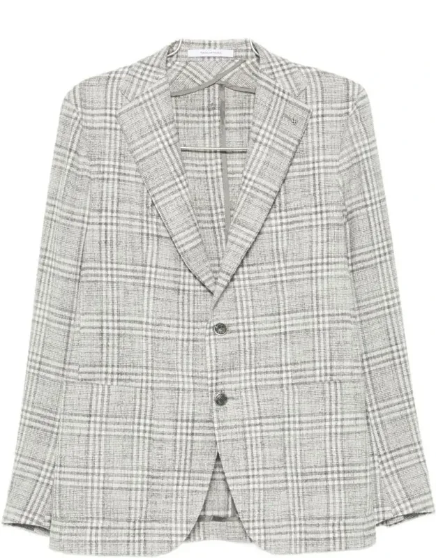 _tagliatore Jacket Notched Lapel Long Sleeves Patch Pockets_