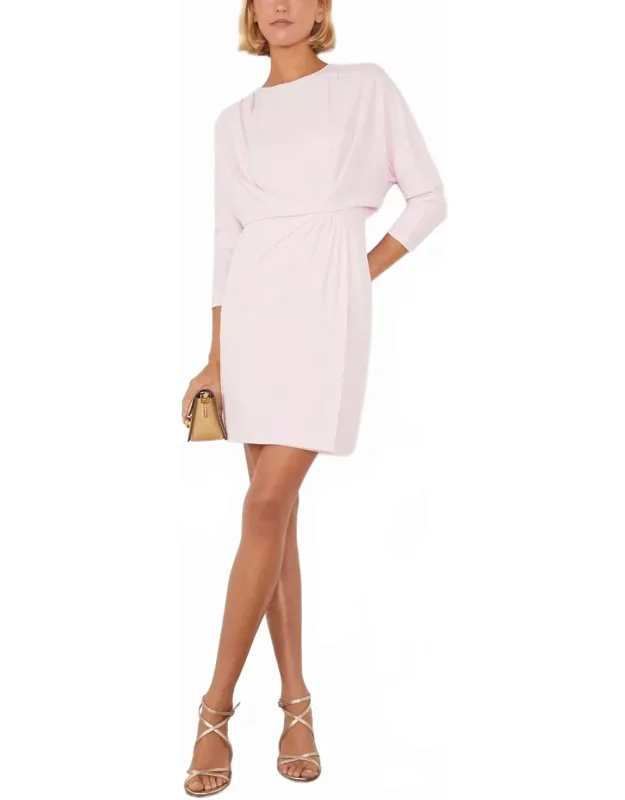 Draped Mini Dress