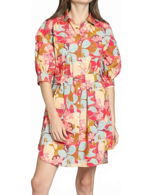 Puff Sleeve Dress