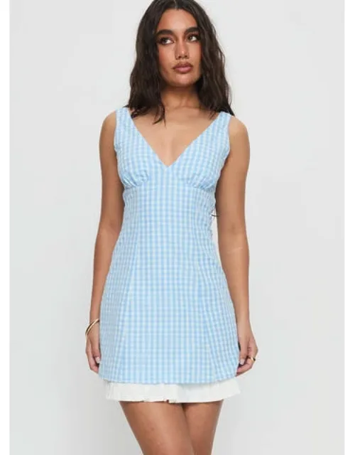 Evielle Underskirt Mini Dress