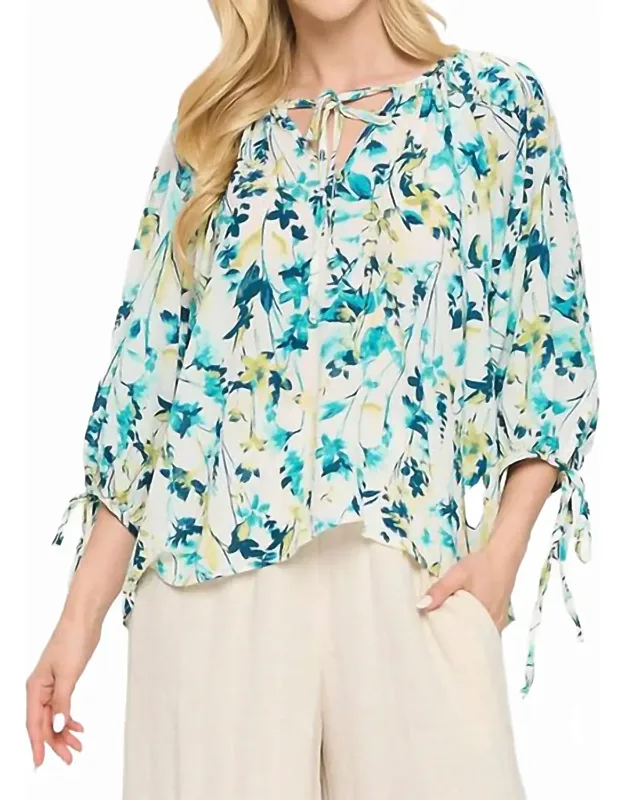 Floral Print Blouse