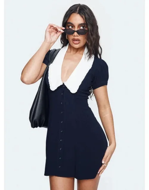 Fabiola Collared Mini Dress