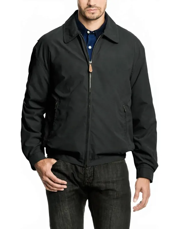 Lightweight Zip Front Golf Jacket