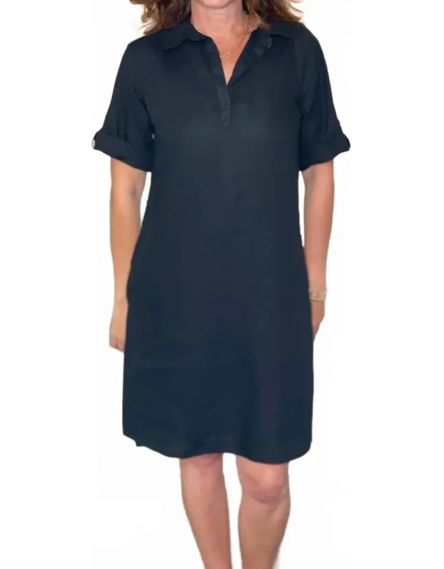 Linen Mini Dress