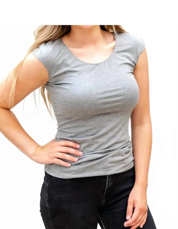 Layering Cap Sleeve Top