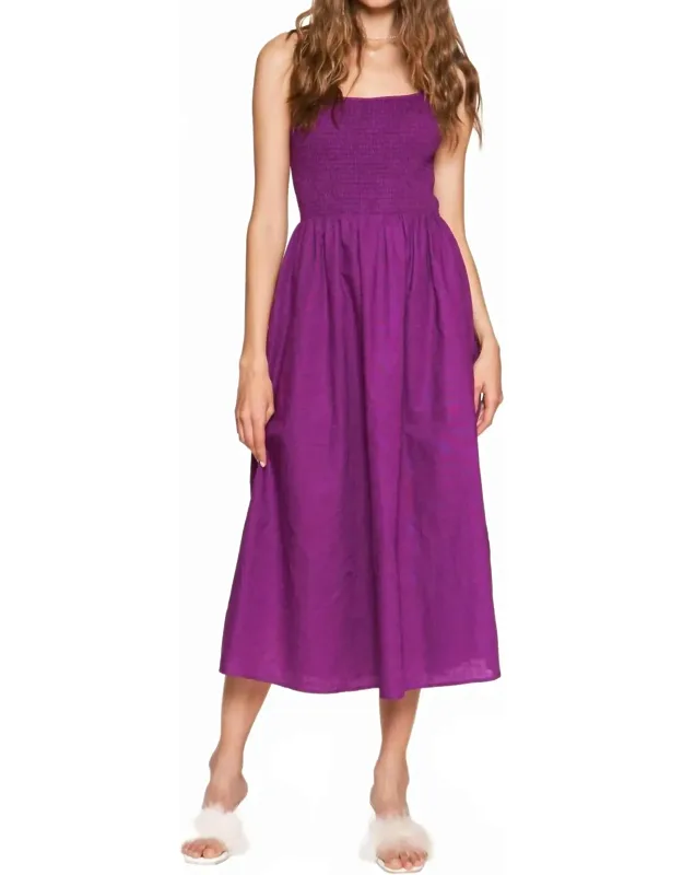 Mandy Sleeveless Midi Dress