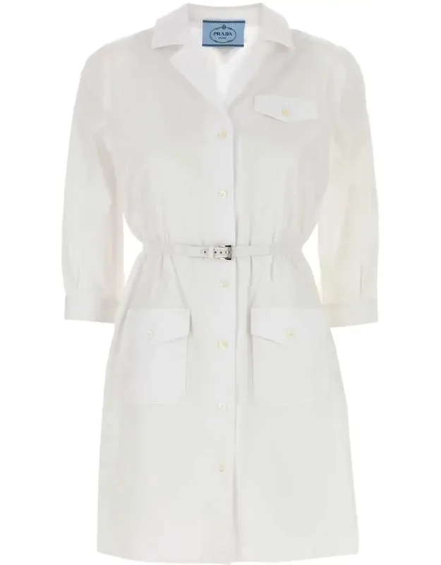 Poplin Shirt Dress