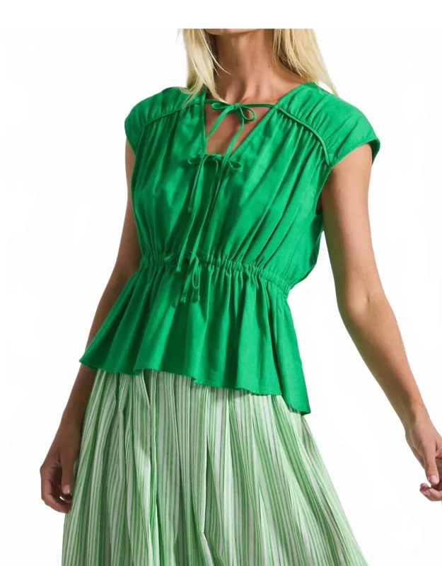 Tie Front Top