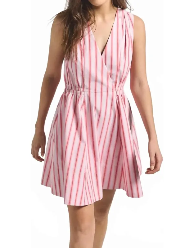 Stripe Mini Dress