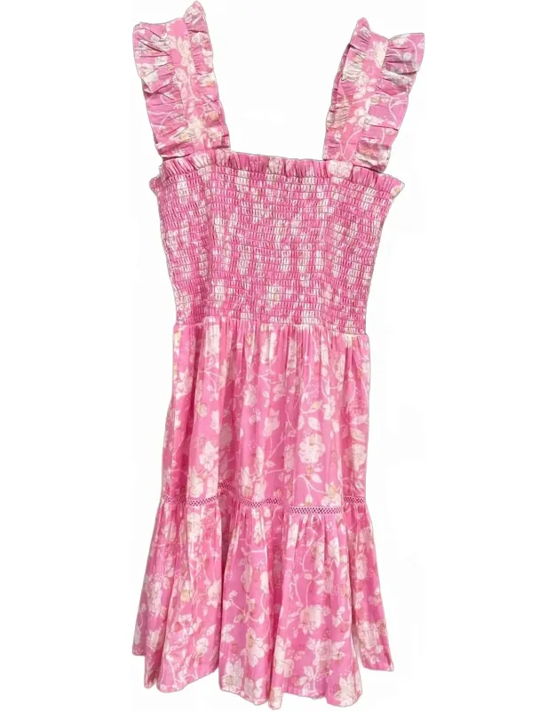 Elinora Foil Tank Mini Dress