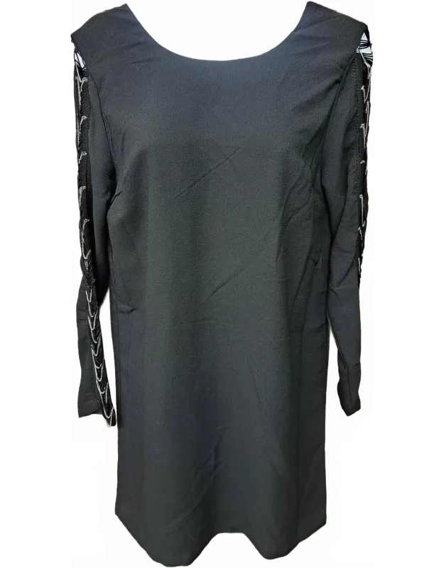 Decorative Chain 3/4 Sleeve Dress