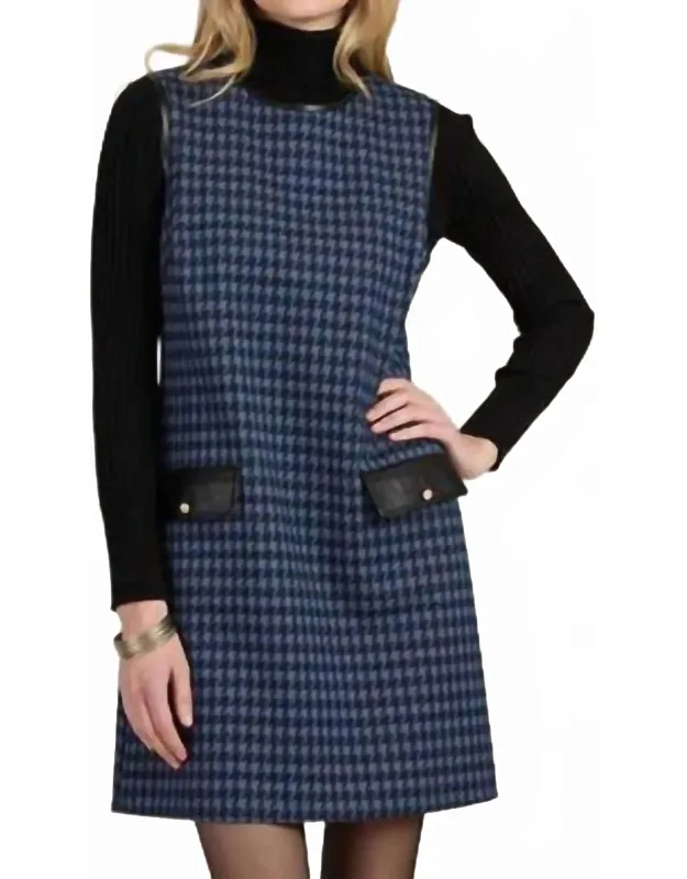 Houndstooth Knit Jumper