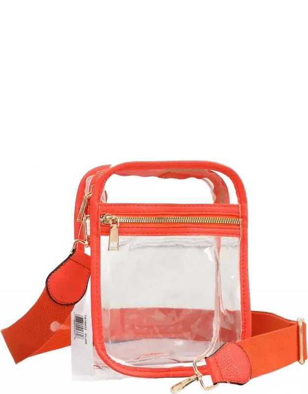 Clear Square Crossbody Bag